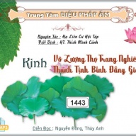 Kinh Vô Lượng Thọ Trang Nghiêm Thanh Tịnh Bình Đẳng Giác