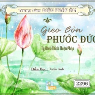 Gieo bòn phước đức