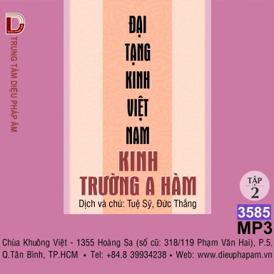 Đại Tạng Kinh Việt Nam - Kinh Trường A Hàm tập 2