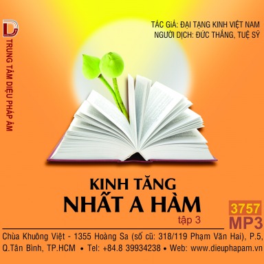 Kinh Tăng Nhất A Hàm tập 3