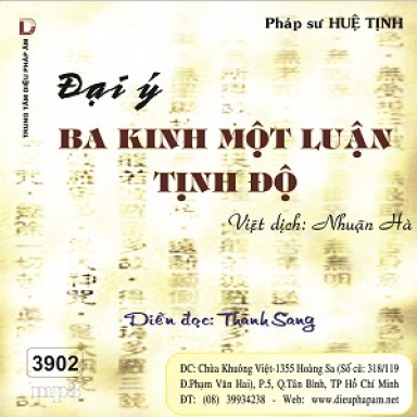 Đại Ý Ba Kinh Một Luận Tịnh Độ