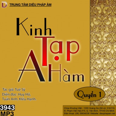 Tiểu Tạng Thanh Văn - Kinh Tạp A Hàm Quyển 1