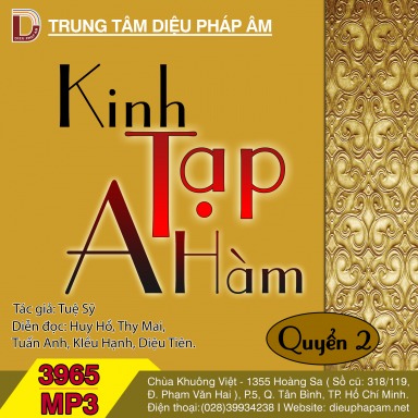 Tiểu Tạng Thanh Văn - Kinh Tạp A Hàm Quyển 2
