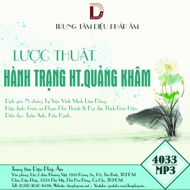 Lược Thuật Hành Trạng Hòa Thượng Quảng Khâm