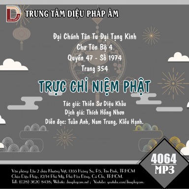 Trực Chỉ Niệm Phật