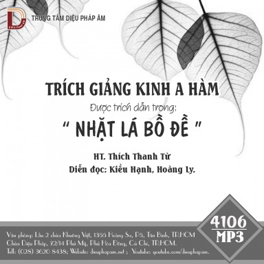 Trích Giảng Kinh A Hàm (Trích Nhặt Lá Bồ Đề)