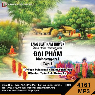 Tạng Luật Nam Truyền - Đại Phẩm Tập 1