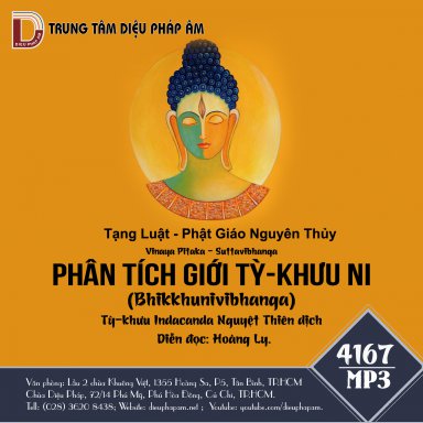 Tạng Luật - Phật Giáo Nguyên Thủy - Phân Tích Giới Tỳ-Khưu Ni