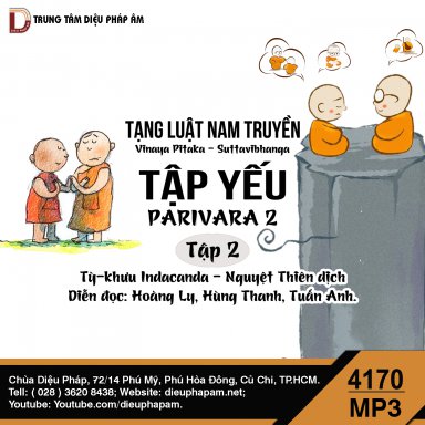 Tạng Luật Nam Truyền - Tập Yếu Tập 2