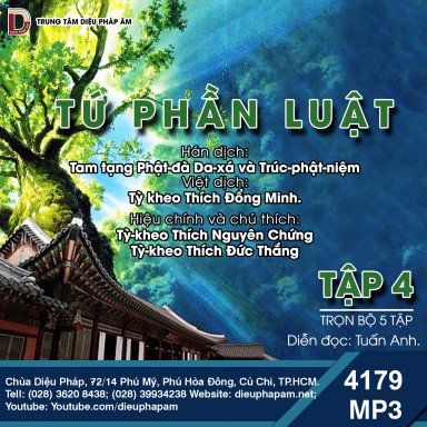 Tiểu Tạng Thanh Văn - Luật Tứ Phần Tập 4