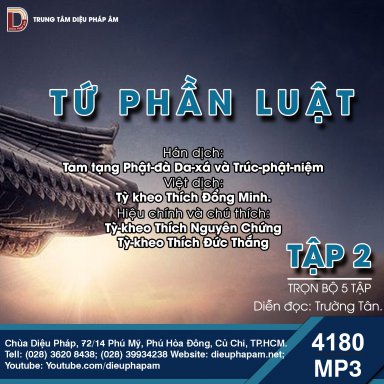 Tiểu Tạng Thanh Văn - Luật Tứ Phần Tập 2