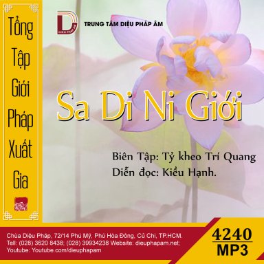 Tổng Tập Giới Pháp Xuất Gia Tập 2 - Sa Di Ni Gioi