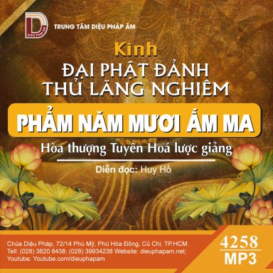 Kinh Đại Phật Đảnh Thủ Lăng Nghiêm - Phẩm 50 Ấm Ma